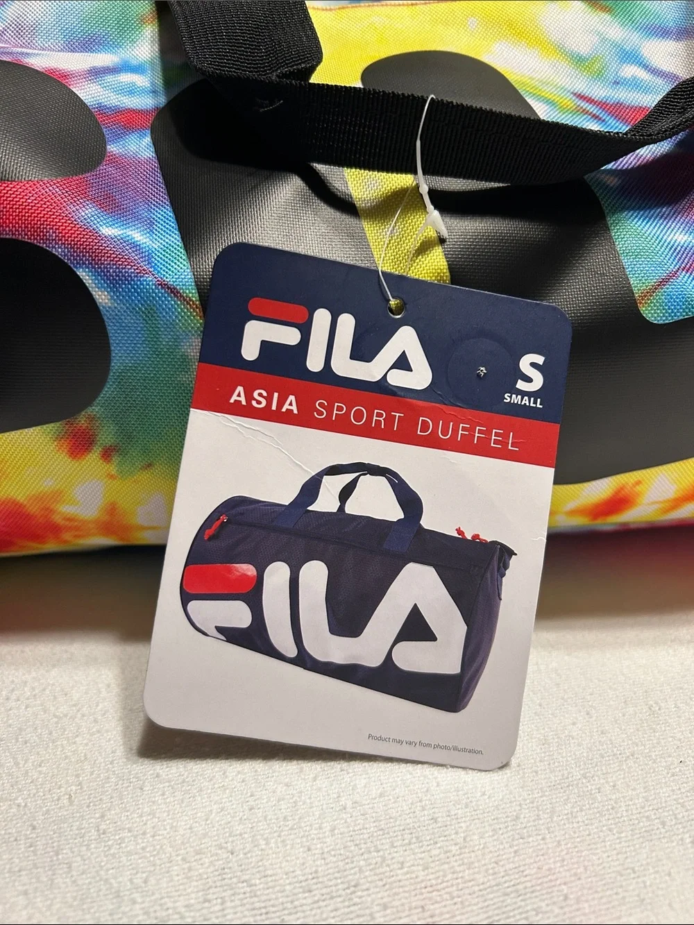 FILA Tie-Dye Duffel Bag
